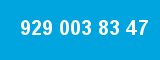 929 003 83 47